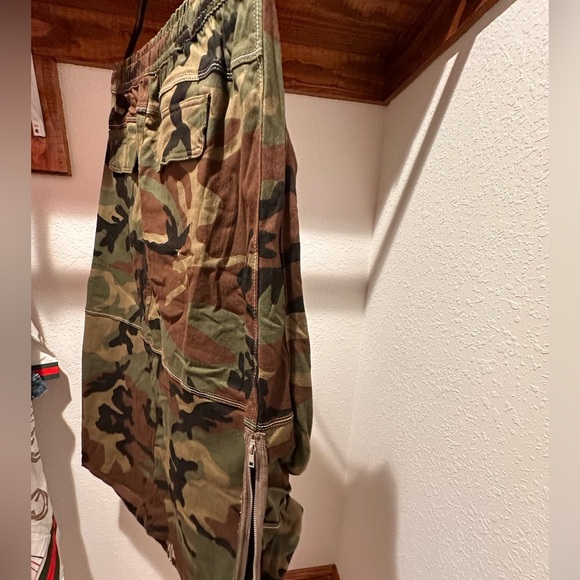 ksotutm Camo Skirt Midi Skirt Cargo Skirt Pocket Skirt Maxi... - Picture 4 of 9